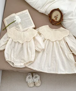 2024 NOUVEAU SPRING COREAN SOBIE SOBIE SOINE KIDES Robes princesse