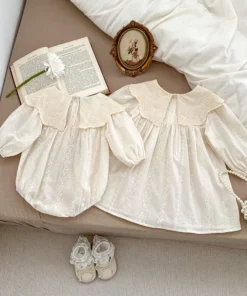 Alternative view of 2024 NOUVEAU SPRING COREAN SOBIE SOBIE SOINE KIDES Robes princesse