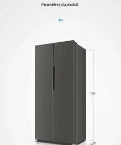 Réfrigérateur à double ouverture croisée, quatre portes, première classe énergétique, ultra-fin, encastrable, grande capacité, sans givre, pour usage domestique
