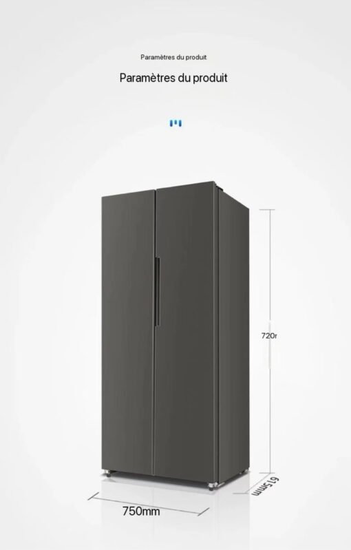 Réfrigérateur à double ouverture croisée, quatre portes, première classe énergétique, ultra-fin, encastrable, grande capacité, sans givre, pour usage domestique