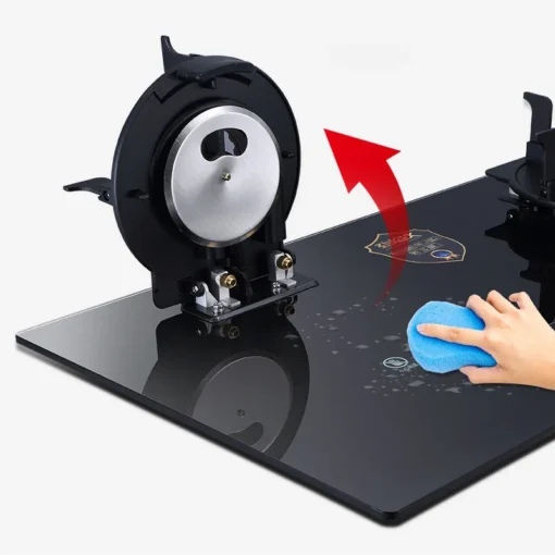 Household Gas Burner Stove for Kitchen Cooktop Upgrade Timing Flip Kitchen Gas Cooker Energy-saving Embedded Fierce Fire Stove – Image 4