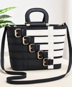 Alternative view of 2024 Luxury Handbags Women Bags Designer Large Solid Belt Buckle Crossbody Shoulder Bags Women Messenger Bags Ladies Handbag