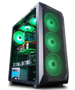 Alternative view of Dernier Ensemble Achèvement GTX1050 / GTX 750 Pour Ornineur de Bureau, Cyberpunk, Assemblage Haut de Gamme, Refroid, par Eau, Combo de Jeu GTA