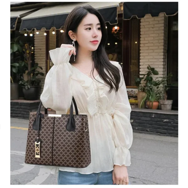 Vento Marea Famous Brand Women Handbags 2023 Luxury Crossbody For Woman Fashion Design Purses Totes Soft PU Leather Shoulder Bag – Image 3
