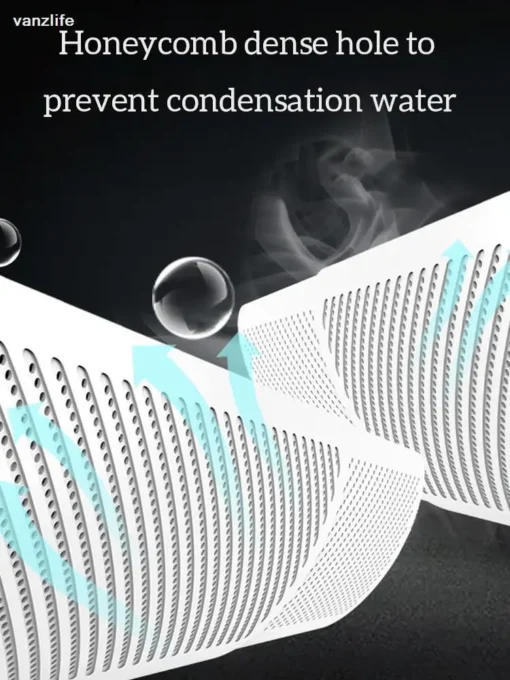 Air Conditioning Windshield Anti-Direct Blowing Universal Windproof Wall-Mounted Air Outlet Baffle Confinement Cold Air Guide – Image 2