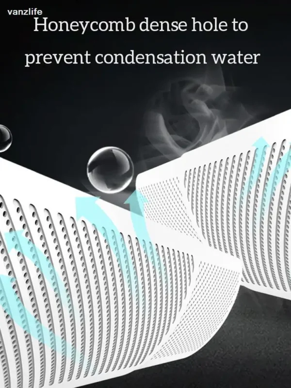Air Conditioning Windshield Anti-Direct Blowing Universal Windproof Wall-Mounted Air Outlet Baffle Confinement Cold Air Guide – Image 2