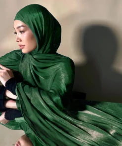 18 couleurs Hijab Femme Écharpe Brillante Musulmane Longue Foulard Léger Turban Doux Châle Organza Satin Scintillant