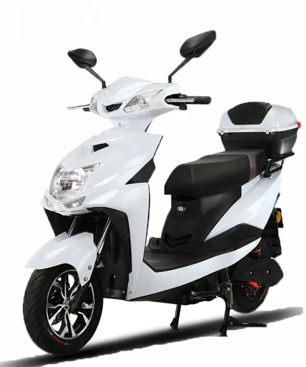 Nouveau modèle moto électrique avec boîte arrière