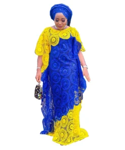 Robes de soirée africaines pour femmes, élégantes robes en dentelle, vêtements africains, nouvelle mode musulmane, abayas, robe 2023.