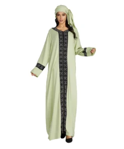 Grande taille 2024 Caftan traditionnel en coton, robe marocaine de plage ou maison, dashiki, abaya à manches courtes, robe de couverture africaine pour femmes