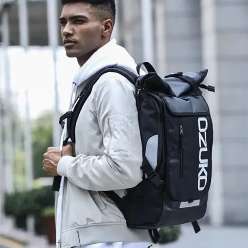 Men Travel Backpack 17.3'' 15.6 inch Laptop Large capacity Schoolbag for Teenager Casual Student Backpacks Male Travel Mochila – Image 6