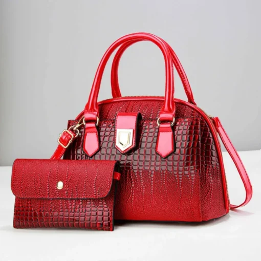 Fashion Women Purses and Handbags High Quality Leather Yellow Shoulder Bags Designer Large Capacity Tote Ladies Messenger Bag – Image 5