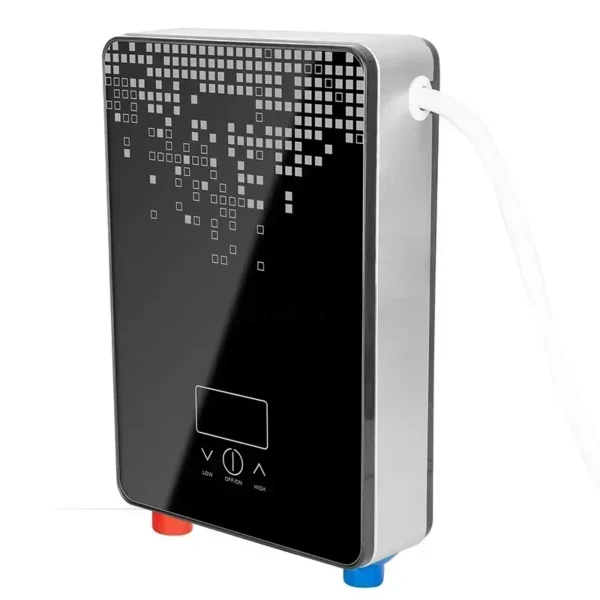 Chauffe-eau électrique instantané sans réservoir, chauffe-eau pour salle de bain 110V/220V, douche sans réservoir avec thermostat intelligent, sûr et automatique – Image 2