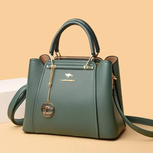 New sac a main femm women handbag large capacity shoulder pu leather tote hand bags for ladies – Image 3