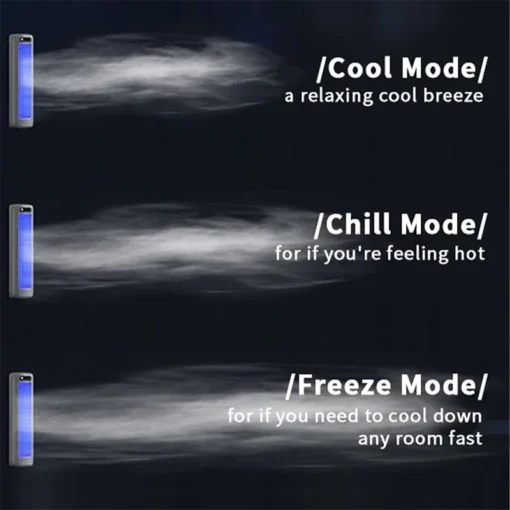 Home Hanging Without Drilling Small Silent Wall Wall Hanging Air Conditioning Ar Refrigerator Room Cooler Portable Conditioner – Image 4