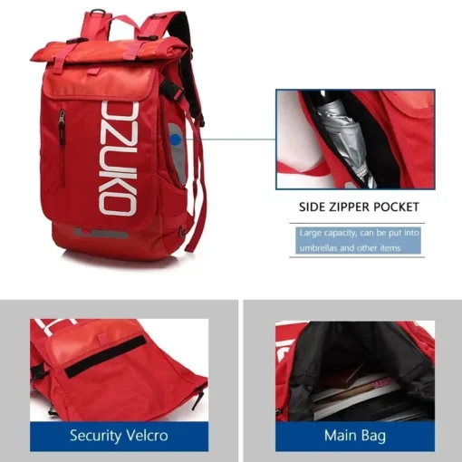 Men Travel Backpack 17.3'' 15.6 inch Laptop Large capacity Schoolbag for Teenager Casual Student Backpacks Male Travel Mochila – Image 5