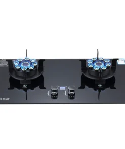 Household Gas Burner Stove for Kitchen Cooktop Upgrade Timing Flip Kitchen Gas Cooker Energy-saving Embedded Fierce Fire Stove