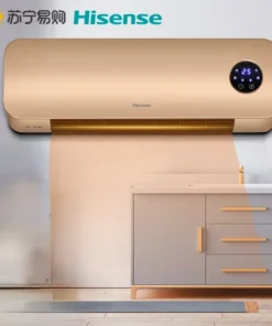 Chauffage de salle de bain Hisense, radiateur domestique économe en énergie, petit chauffage mural rapide, faible consommation, 220V