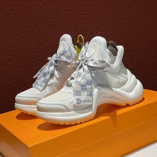 Trendy Women Sneakers Designer Shoes Fashion Height Increasing Platform Trainers New Female Walking Jogging Sports Running Shoes – Image 4