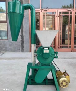 Alternative view of Machine de moulin à meule pour farine de maïs, moulin à grains, moulin à sel et poivre, broyeur alimentaire, broyeur de farine de maïs