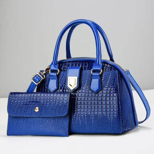 Fashion Women Purses and Handbags High Quality Leather Yellow Shoulder Bags Designer Large Capacity Tote Ladies Messenger Bag – Image 2