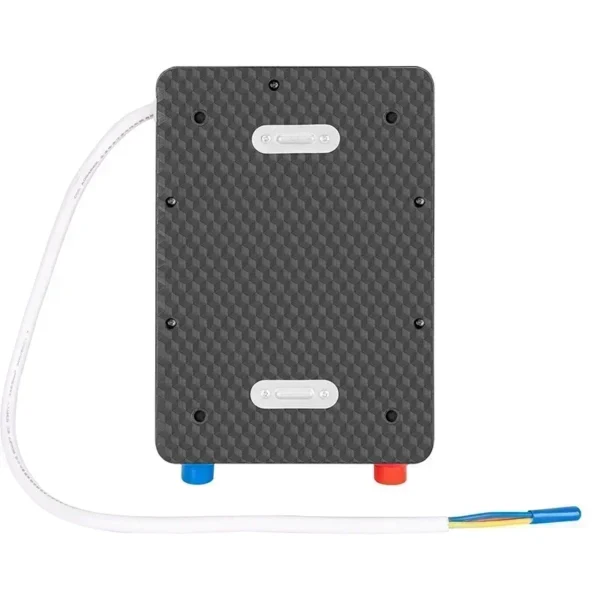 Chauffe-eau électrique instantané sans réservoir, chauffe-eau pour salle de bain 110V/220V, douche sans réservoir avec thermostat intelligent, sûr et automatique – Image 4