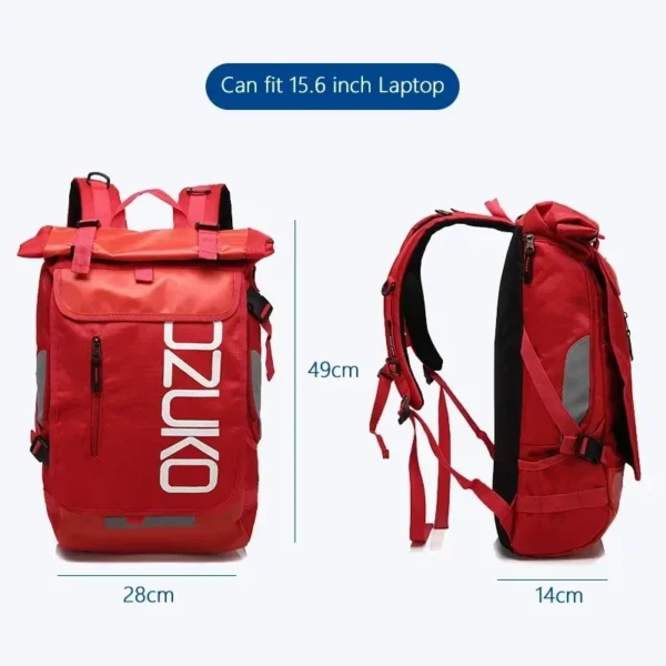 Men Travel Backpack 17.3'' 15.6 inch Laptop Large capacity Schoolbag for Teenager Casual Student Backpacks Male Travel Mochila – Image 4
