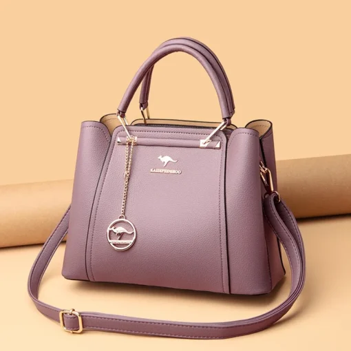 New sac a main femm women handbag large capacity shoulder pu leather tote hand bags for ladies – Image 4