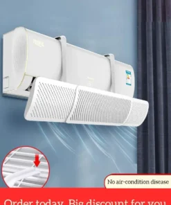 Air Conditioning Windshield Anti-Direct Blowing Universal Windproof Wall-Mounted Air Outlet Baffle Confinement Cold Air Guide