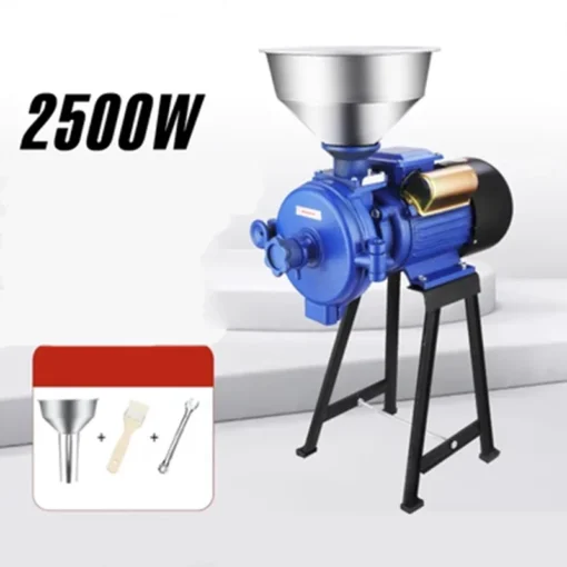 Electric Grinding Machine Grain Spice Corn Dry Food Mill Mill Commercial for Home Medicine Flour Powder Crusher – Image 5
