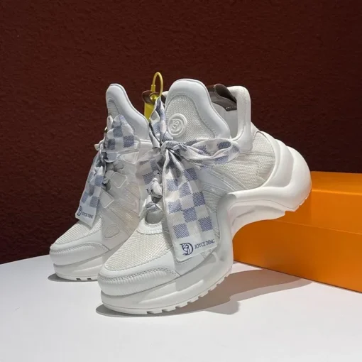 Trendy Women Sneakers Designer Shoes Fashion Height Increasing Platform Trainers New Female Walking Jogging Sports Running Shoes – Image 6