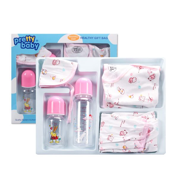 Vêtements pour bébé ensemble de biberons à bouche standard accessoires 5 pièces
