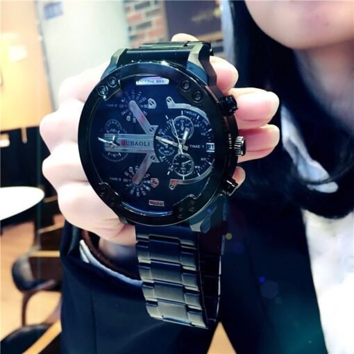 montre à quartz pour hommes avec personnalité et créativité – Image 3
