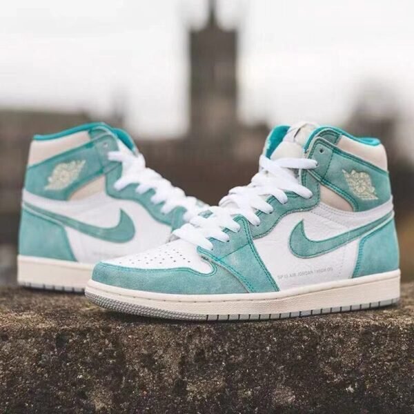 Pure Original AJ1 Chaussures de basket-ball montantes AJ1 Obsidian Hommes et femmes Chaussures – Image 32