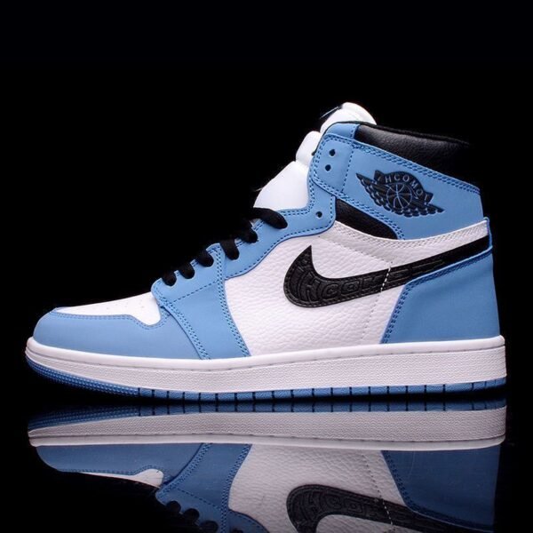 Pure Original AJ1 Chaussures de basket-ball montantes AJ1 Obsidian Hommes et femmes Chaussures – Image 30