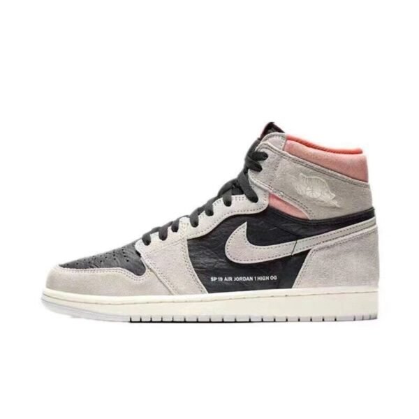 Pure Original AJ1 Chaussures de basket-ball montantes AJ1 Obsidian Hommes et femmes Chaussures – Image 23
