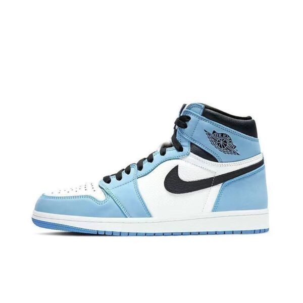 Pure Original AJ1 Chaussures de basket-ball montantes AJ1 Obsidian Hommes et femmes Chaussures – Image 11