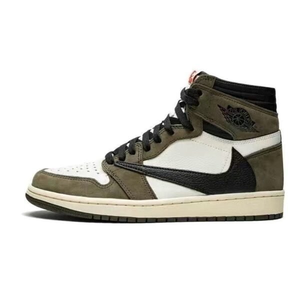 Pure Original AJ1 Chaussures de basket-ball montantes AJ1 Obsidian Hommes et femmes Chaussures – Image 12