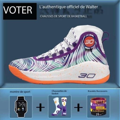 Chaussures baskets antidérapantes antidérapantes – Image 4
