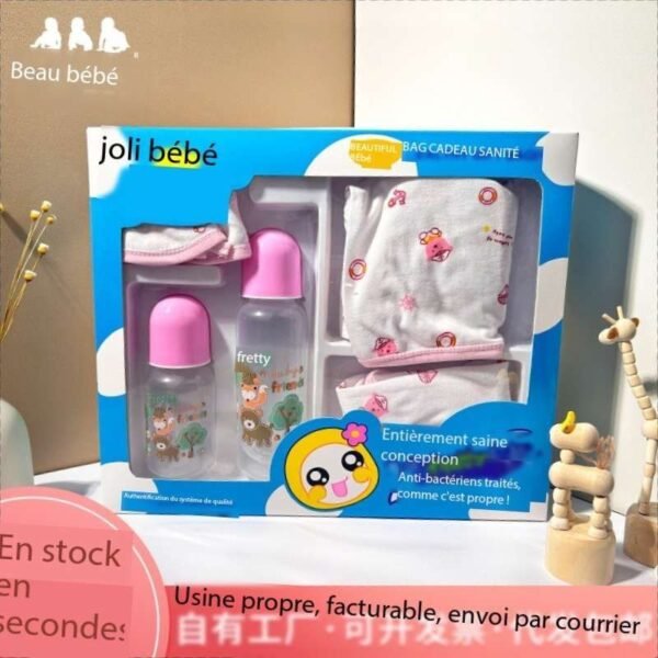 Vêtements pour bébé ensemble de biberons à bouche standard accessoires 5 pièces – Image 4