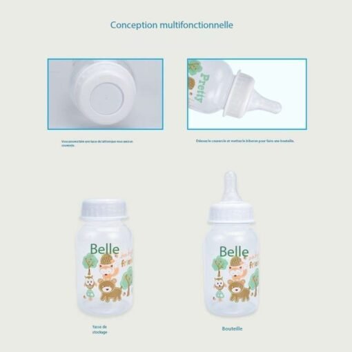 Vêtements pour bébé ensemble de biberons à bouche standard accessoires 5 pièces – Image 2