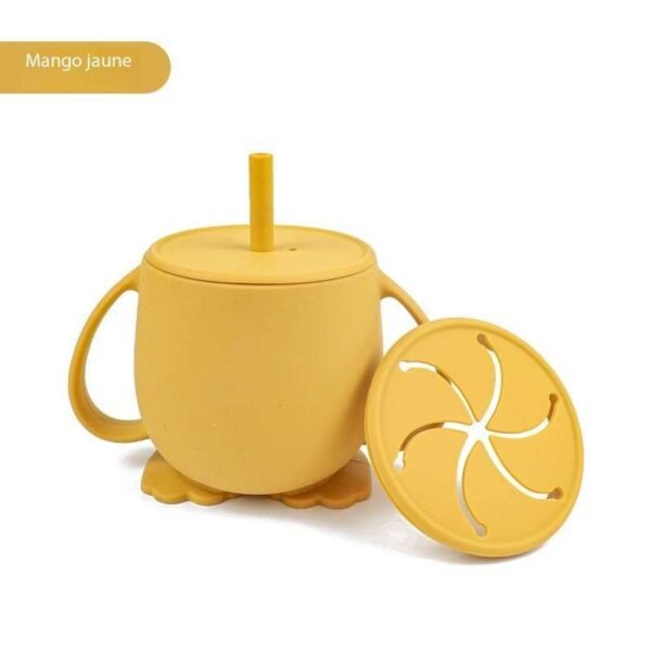 Ensemble de cinq assiettes en silicone pour enfants – Image 5