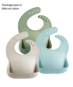 Alternative view of Produits pour mères et enfants bébé imperméable enfants bavoir en silicone