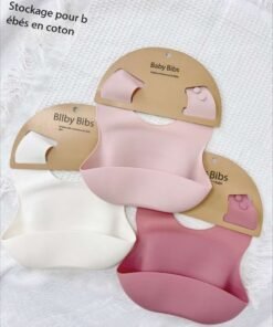 Produits pour mères et enfants bébé imperméable enfants bavoir en silicone