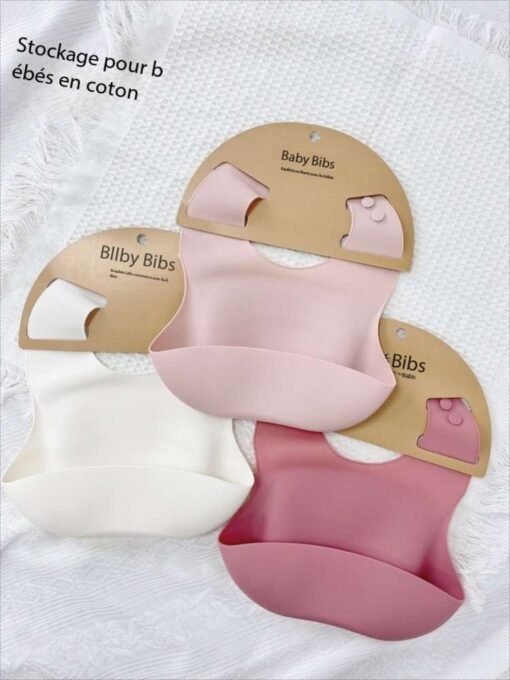 Produits pour mères et enfants bébé imperméable enfants bavoir en silicone