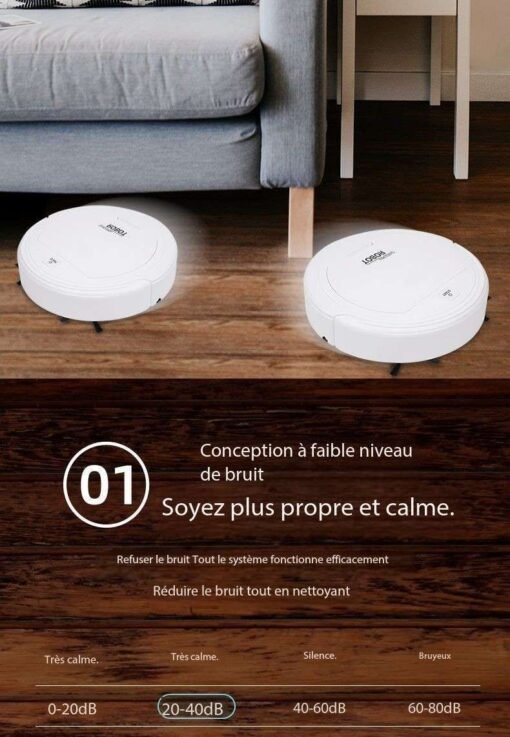 Robot de balayage intelligent trois en un – Image 5