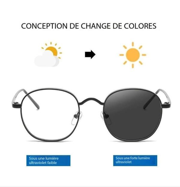 Anti-lumière bleue à changement de couleur à la mode – Image 3